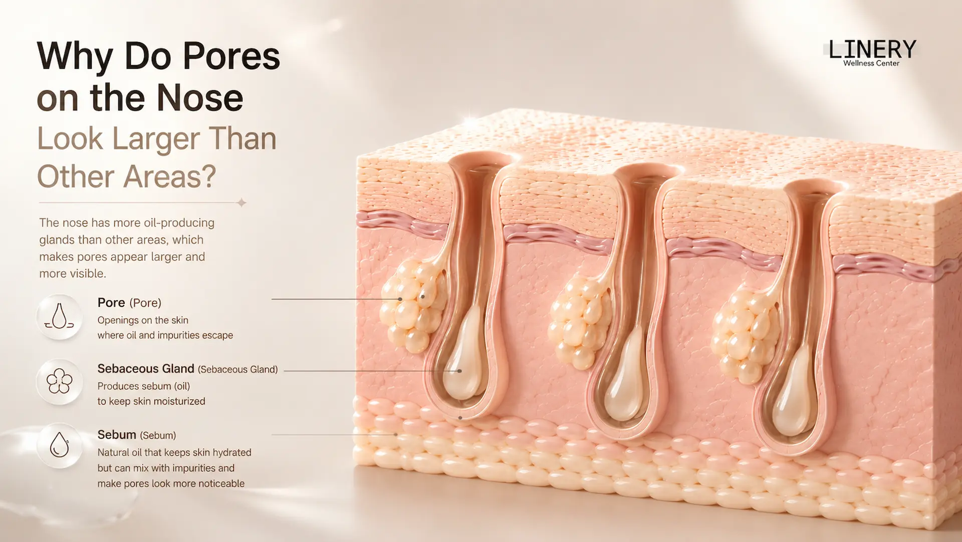 Why Are Pores Around the Nose More Visible Than Other Areas