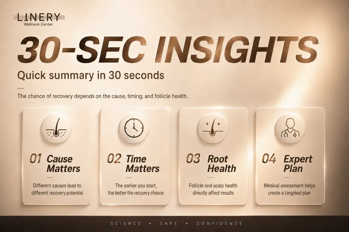 30-Second Summary: Can Hair Loss Be Treated