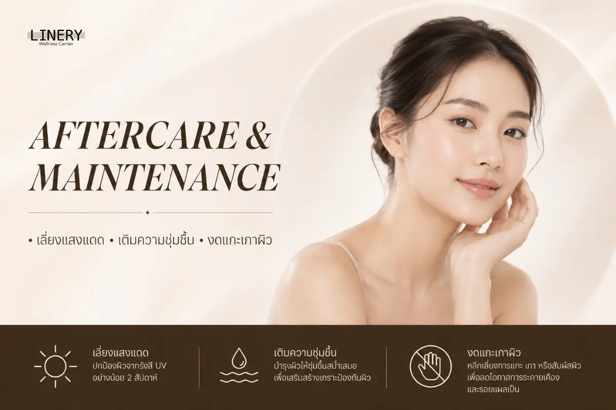 หลังรักษาหลุมสิวควรดูแลผิวอย่างไร