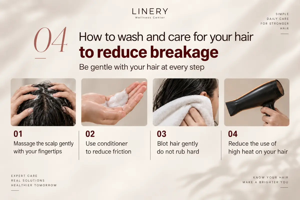 How Should You Wash and Care for Your Hair to Reduce Breakage