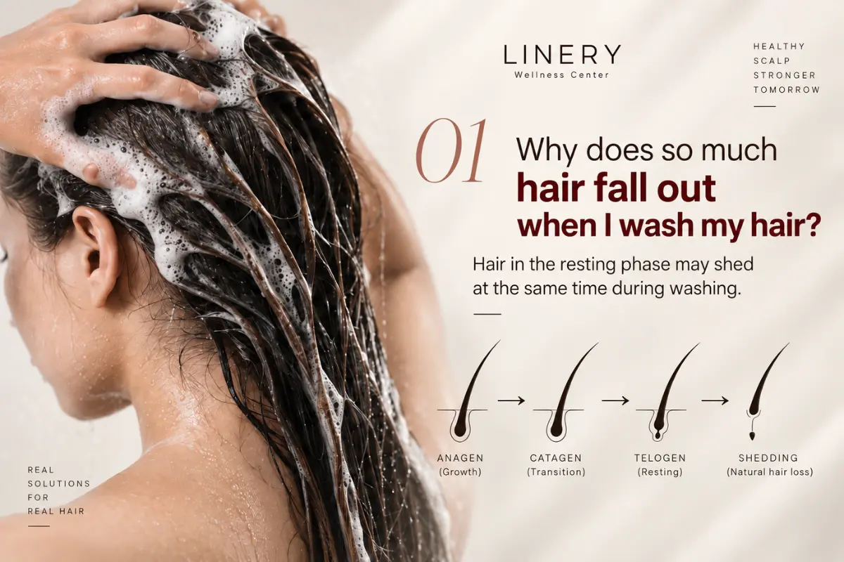Why Does Hair Shedding Look More Noticeable When Washing