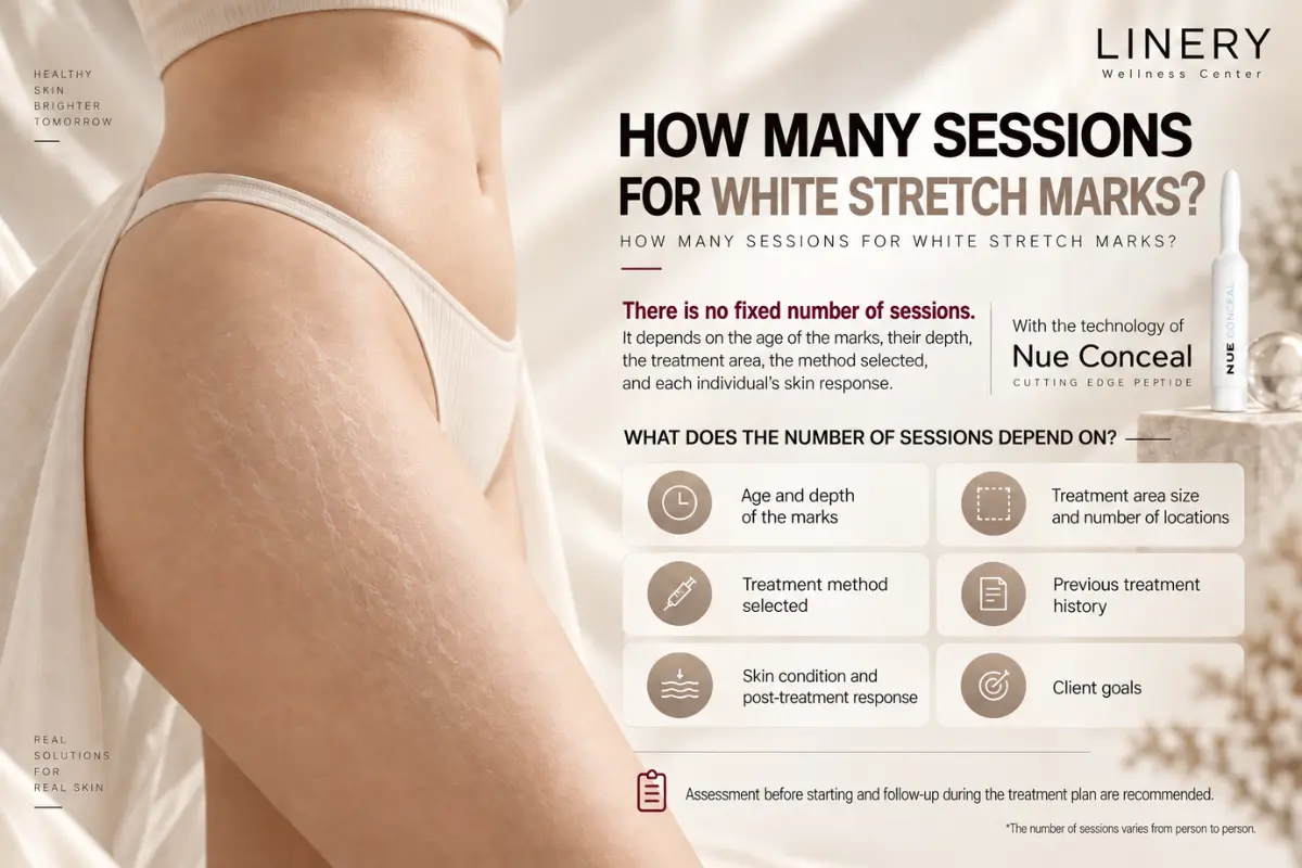How Many Sessions Are Needed for White Stretch Marks